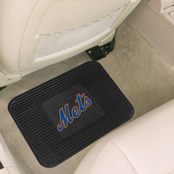 New York Mets Back Seat Car Utility Mat - 14in. x 17in.