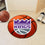 Sacramento Kings Basketball Rug - 27in. Diameter