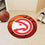 Atlanta Hawks Basketball Rug - 27in. Diameter