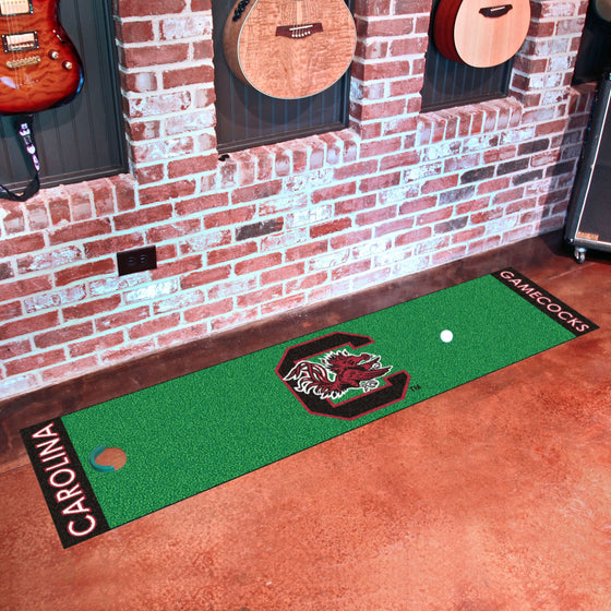 South Carolina Gamecocks Putting Green Mat - 1.5ft. x 6ft.