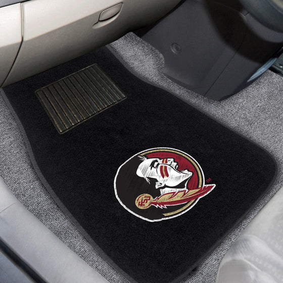 Florida State Seminoles Embroidered Car Mat Set - 2 Pieces