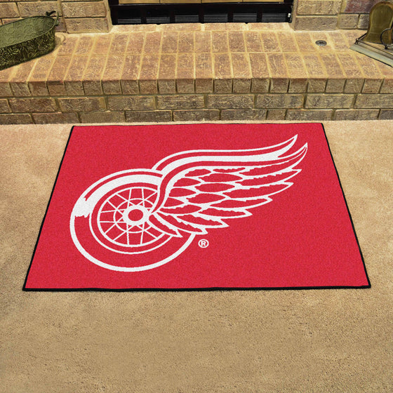 Detroit Red Wings All-Star Rug - 34 in. x 42.5 in.