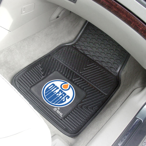 Edmonton Oilers Heavy Duty Car Mat Set - 2 Pieces