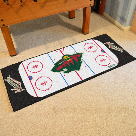 Minnesota Wild Rink Runner - 30in. x 72in.