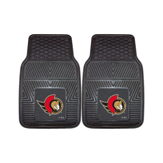 Ottawa Senators Heavy Duty Car Mat Set - 2 Pieces