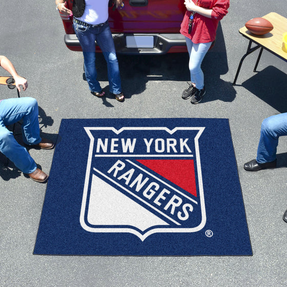 New York Rangers Tailgater Rug - 5ft. x 6ft.