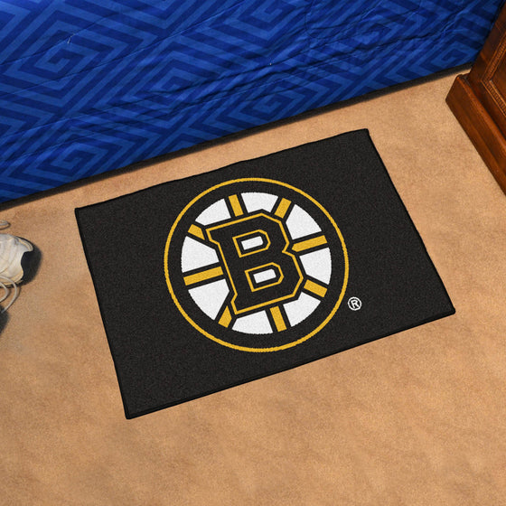 Boston Bruins Starter Mat Accent Rug - 19in. x 30in.