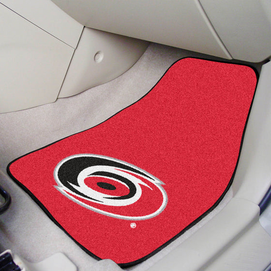 Carolina Hurricanes Front Carpet Car Mat Set - 2 Pieces