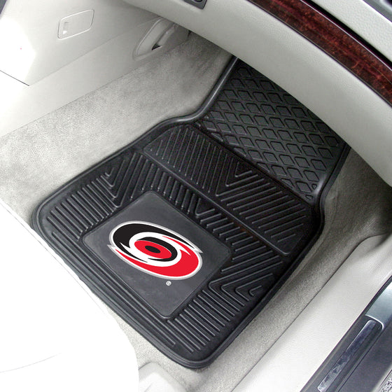 Carolina Hurricanes Heavy Duty Car Mat Set - 2 Pieces