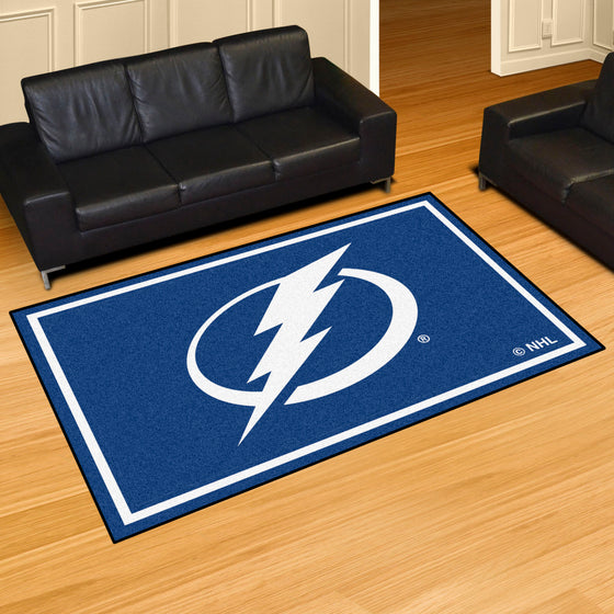 Tampa Bay Lightning 5ft. x 8 ft. Plush Area Rug