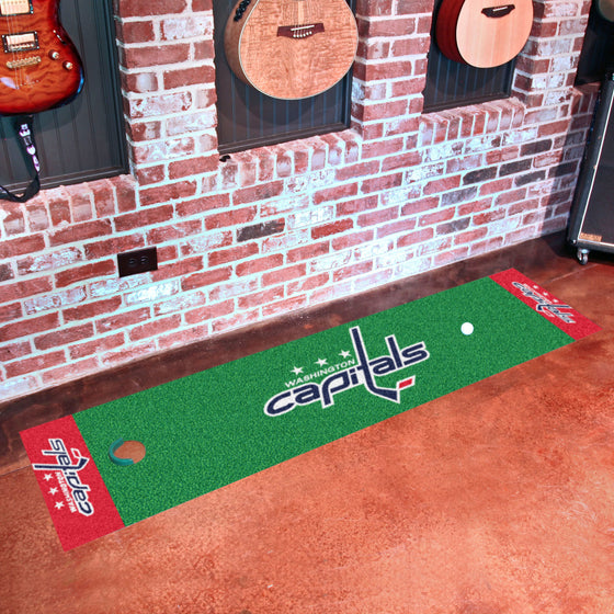 Washington Capitals Putting Green Mat - 1.5ft. x 6ft.