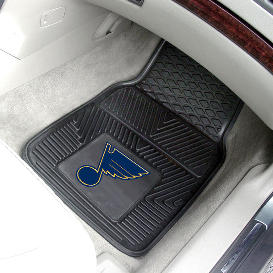 St. Louis Blues Heavy Duty Car Mat Set - 2 Pieces