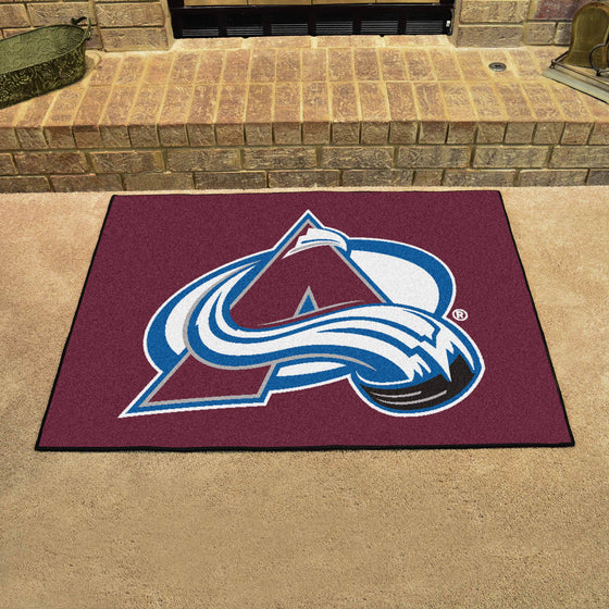 Colorado Avalanche All-Star Rug - 34 in. x 42.5 in.