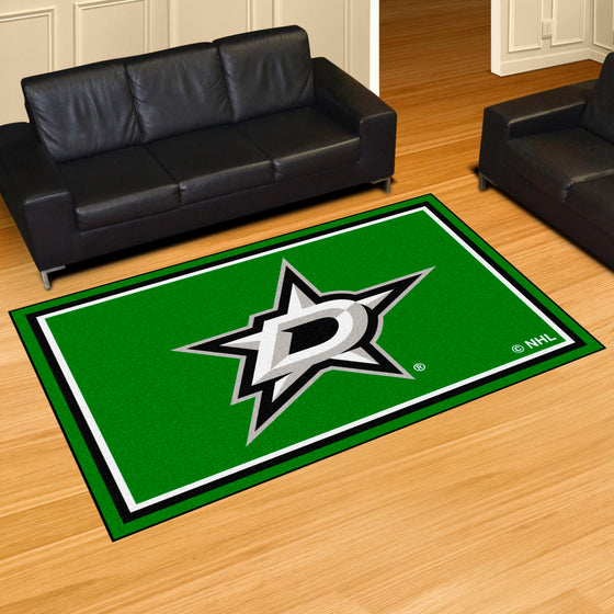 Dallas Stars 5ft. x 8 ft. Plush Area Rug