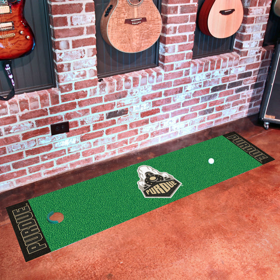 Purdue Boilermakers Putting Green Mat - 1.5ft. x 6ft.