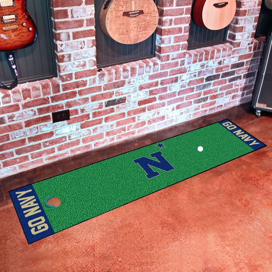 Naval Academy Putting Green Mat - 1.5ft. x 6ft.