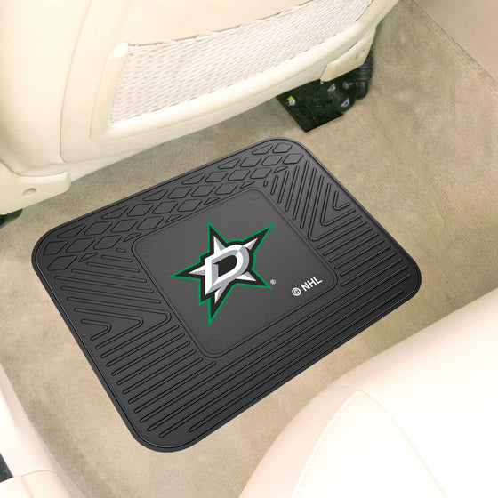 Dallas Stars Back Seat Car Utility Mat - 14in. x 17in.