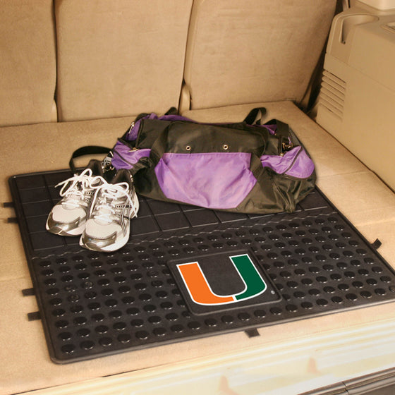 Miami Hurricanes Heavy Duty Cargo Mat 31"x31"