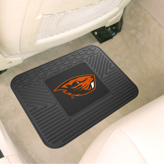 Oregon State Beavers Back Seat Car Utility Mat - 14in. x 17in.