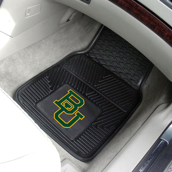 Baylor Bears Heavy Duty Car Mat Set - 2 Pieces