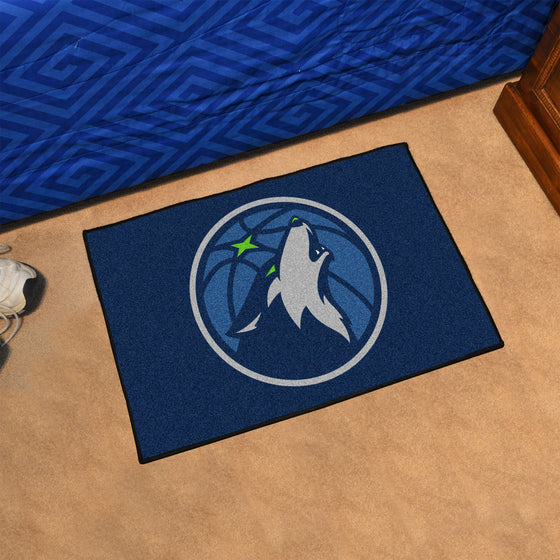 Minnesota Timberwolves Starter Mat Accent Rug - 19in. x 30in.