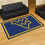 West Virginia Mountaineers 5ft. x 8 ft. Plush Area Rug