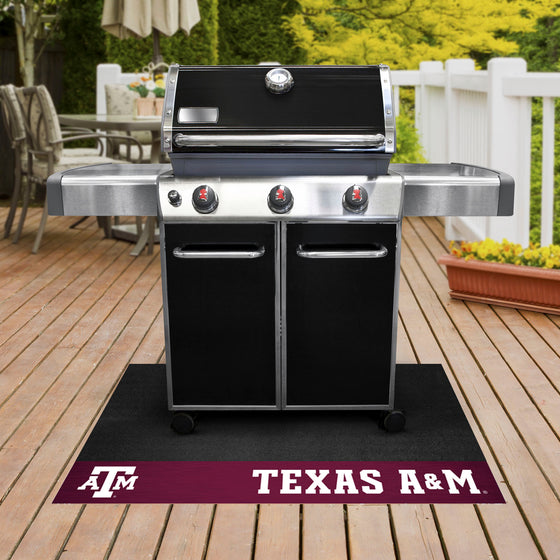 Texas A&M Aggies Vinyl Grill Mat - 26in. x 42in.