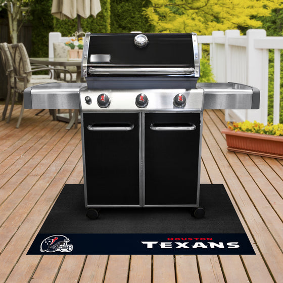 Houston Texans Vinyl Grill Mat - 26in. x 42in.