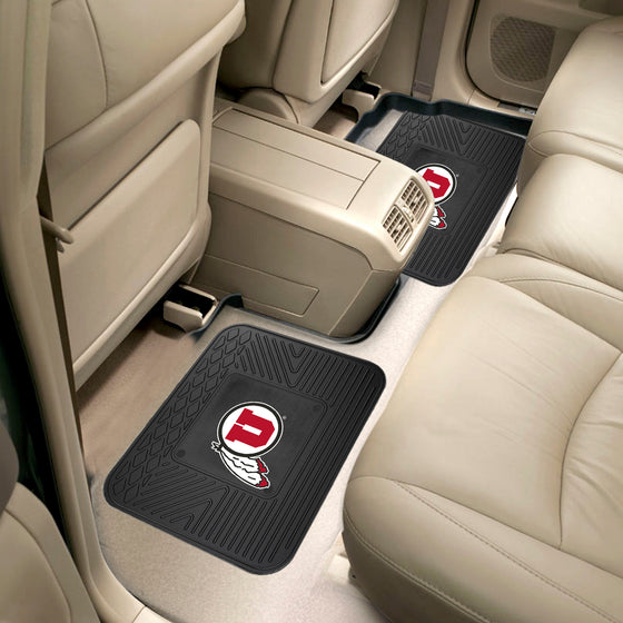 Utah Utes Back Seat Car Utility Mats - 2 Piece Set