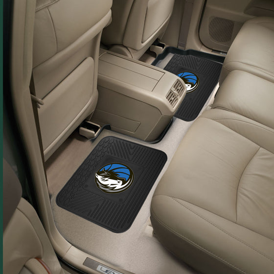 Dallas Mavericks Back Seat Car Utility Mats - 2 Piece Set