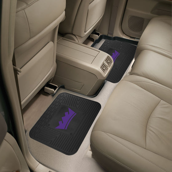 Sacramento Kings Back Seat Car Utility Mats - 2 Piece Set