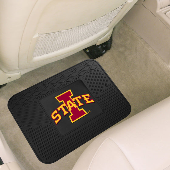 Iowa State Cyclones Back Seat Car Utility Mat - 14in. x 17in.