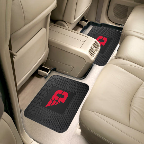 Dayton Flyers Back Seat Car Utility Mats - 2 Piece Set