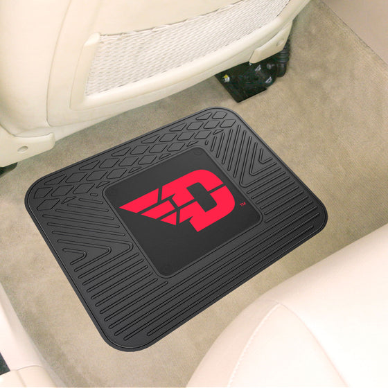 Dayton Flyers Back Seat Car Utility Mat - 14in. x 17in.