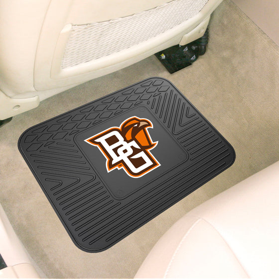 Bowling Green Falcons Back Seat Car Utility Mat - 14in. x 17in.