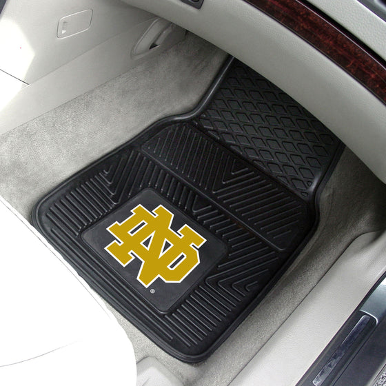 Notre Dame Fighting Irish Heavy Duty Car Mat Set - 2 Pieces