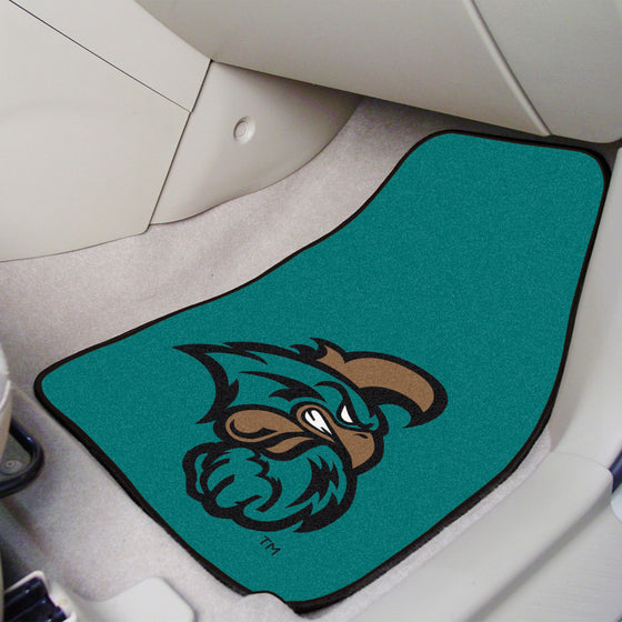 Coastal Carolina Chanticleers Front Carpet Car Mat Set - 2 Pieces