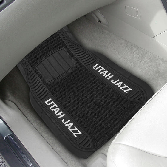 Utah Jazz 2 Piece Deluxe Car Mat Set