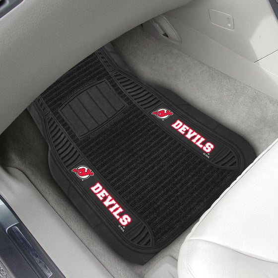 New Jersey Devils 2 Piece Deluxe Car Mat Set