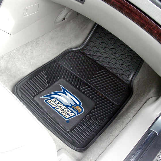 Georgia Southern Eagles Heavy Duty Car Mat Set - 2 Pieces