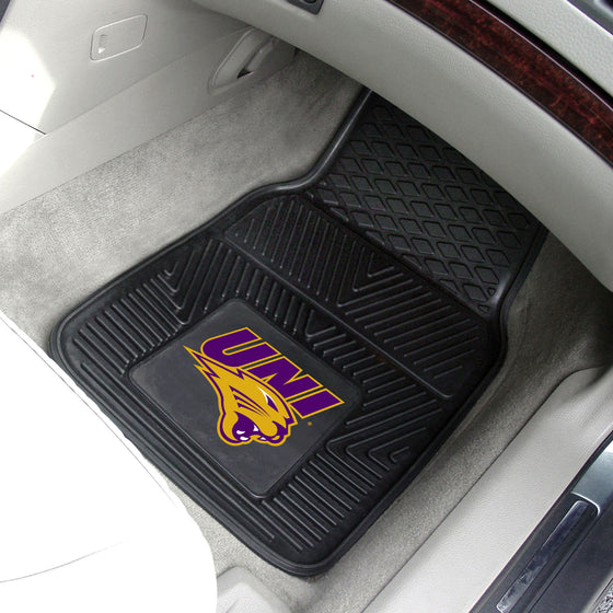 University of Northern Iowa Heavy Duty Car Mat Set - 2 Pieces