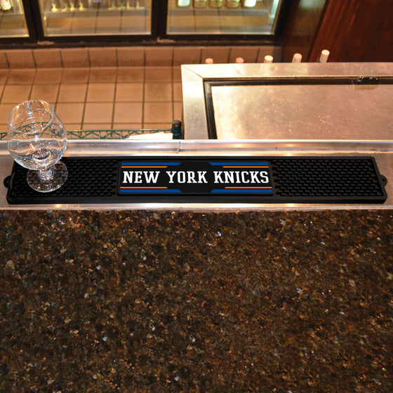 New York Knicks Bar Drink Mat - 3.25in. x 24in.