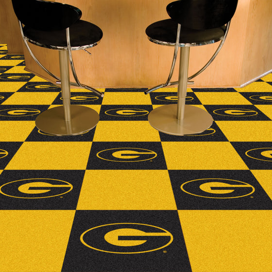 Grambling State Tigers Team Carpet Tiles - 45 Sq Ft.