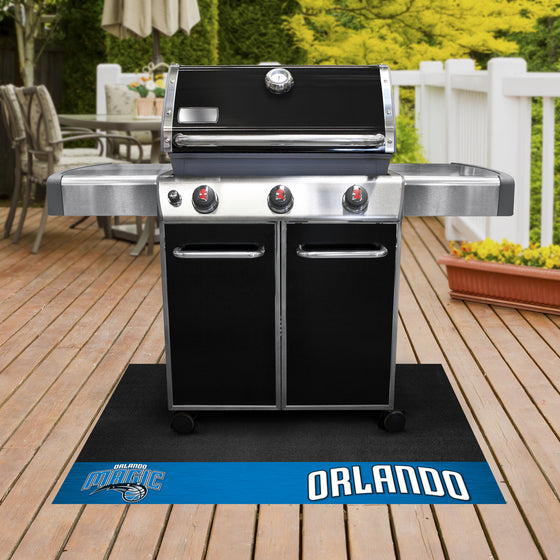 Orlando Magic Vinyl Grill Mat - 26in. x 42in.