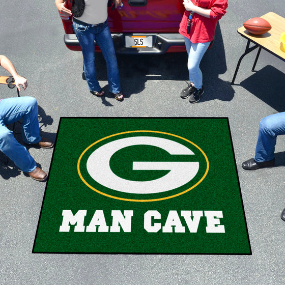 Green Bay Packers Man Cave Tailgater Rug - 5ft. x 6ft.