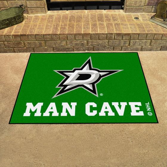 Dallas Stars Man Cave All-Star Rug - 34 in. x 42.5 in.