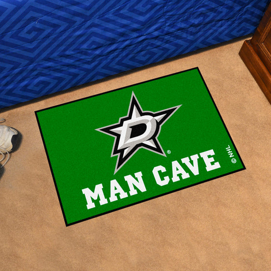 Dallas Stars Man Cave Starter Mat Accent Rug - 19in. x 30in.