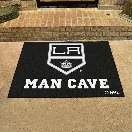 Los Angeles Kings Man Cave All-Star Rug - 34 in. x 42.5 in.