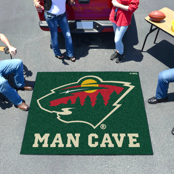 Minnesota Wild Man Cave Tailgater Rug - 5ft. x 6ft.