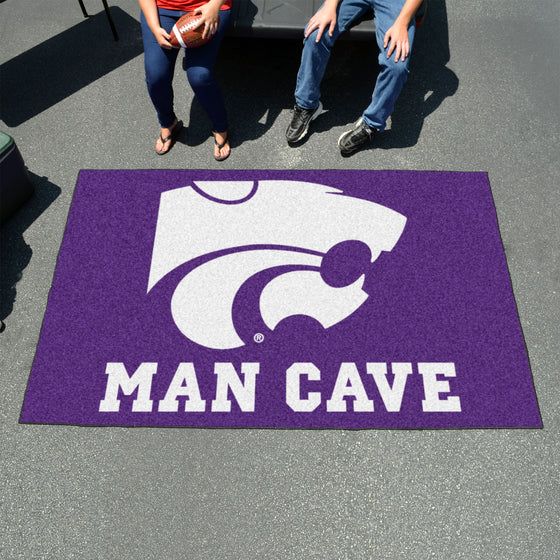 Kansas State Wildcats Man Cave Ulti-Mat Rug - 5ft. x 8ft.